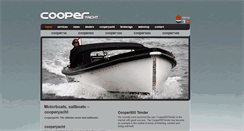 Desktop Screenshot of cooperyacht.com