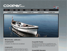 Tablet Screenshot of cooperyacht.com